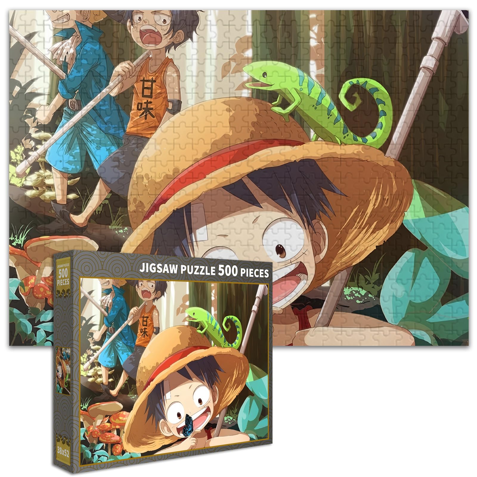 Amazon.co.jp: ワンピース ジグソーパズル 500 PCS Hzw16-モンキー・D