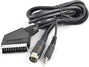 Cable RGB Sega Mega Drive Cable Euroconector RGB Para Sega Genesis Megadrive 2 - 1,8 Metros - Mejora La Calidad De Imagen Mando Megadrive - Foto 4