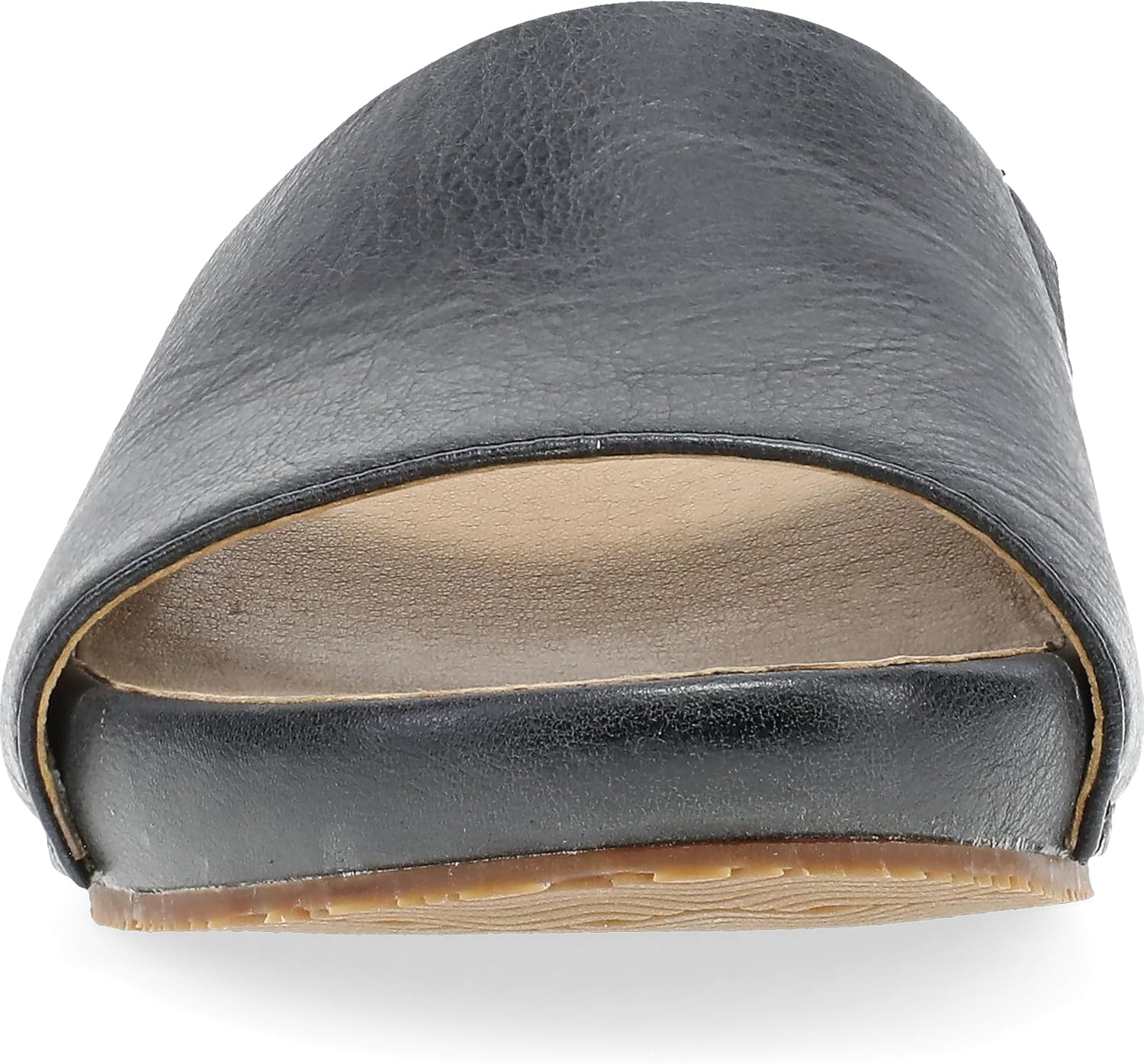 Dansko Women's Twyla Luxe Leather Slide Sandals — Minimalist Platform Slides with Cushioned Footbed, Breathable Leather Socklining & Durable Rubber Outsole - Image 4