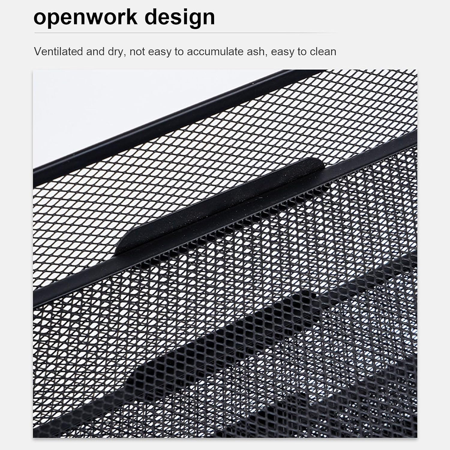 オフィスデスクのオーガナイザーとアクセサリースライドドロワーと2ペンホルダーオフィス用品を備えた4段の紙レタートレイ主催者