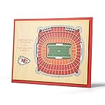 YouTheFan NFL 5-Layer 17 x 13 StadiumViews 3D Wall Art