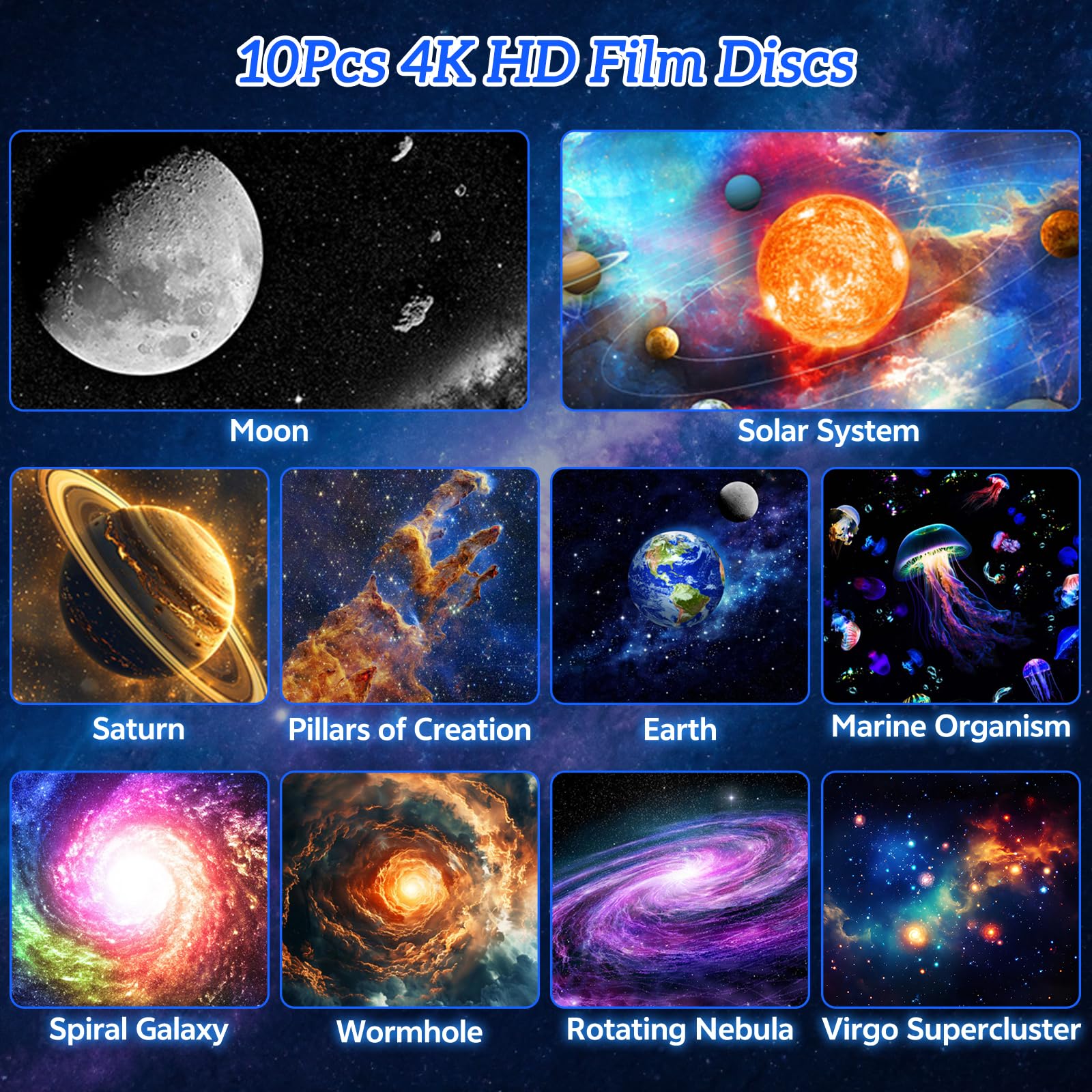 QKTYB Proiettore cielo stellato