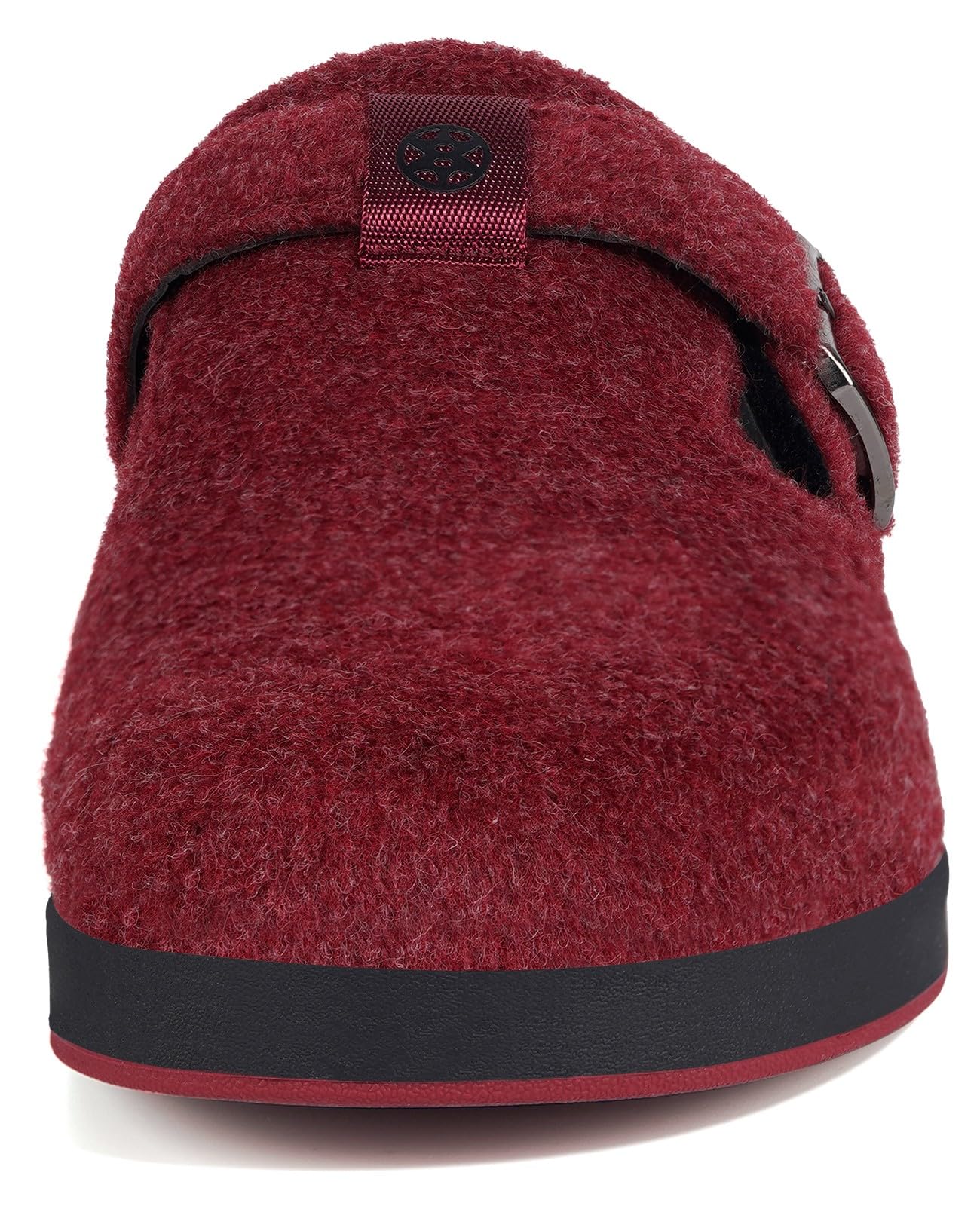 Sisttke Pantofole Donna Uomo Ciabatte in Feltro Unisex Slippers Invernali Chiuse con Plantare Intercambiabile