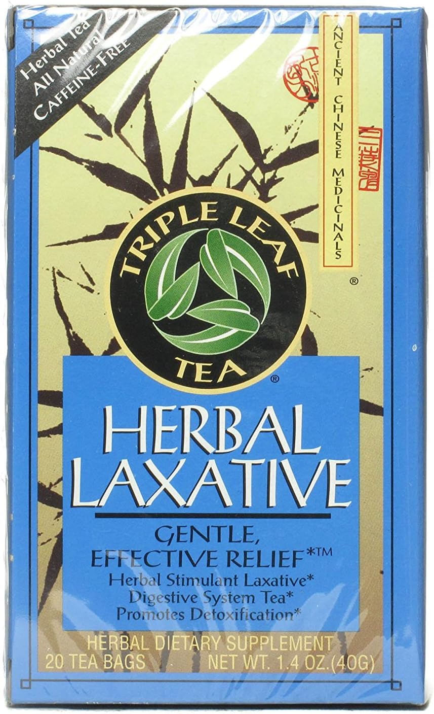 TRIPLE LEAF HERBAL LAXATIVE TEA 1.27 OZ