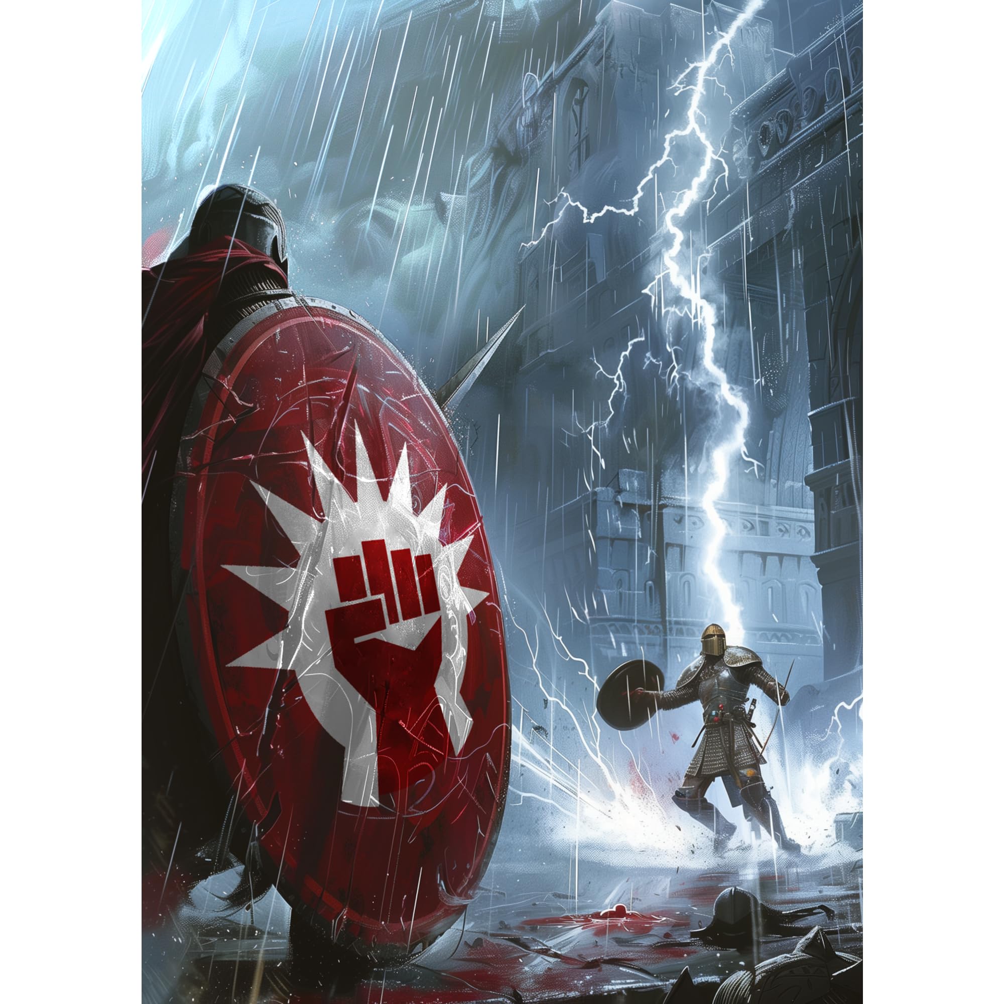 MTG (Boros Red/White) - 100ct Matte TCG Card Art Sleeves by Ai Armor