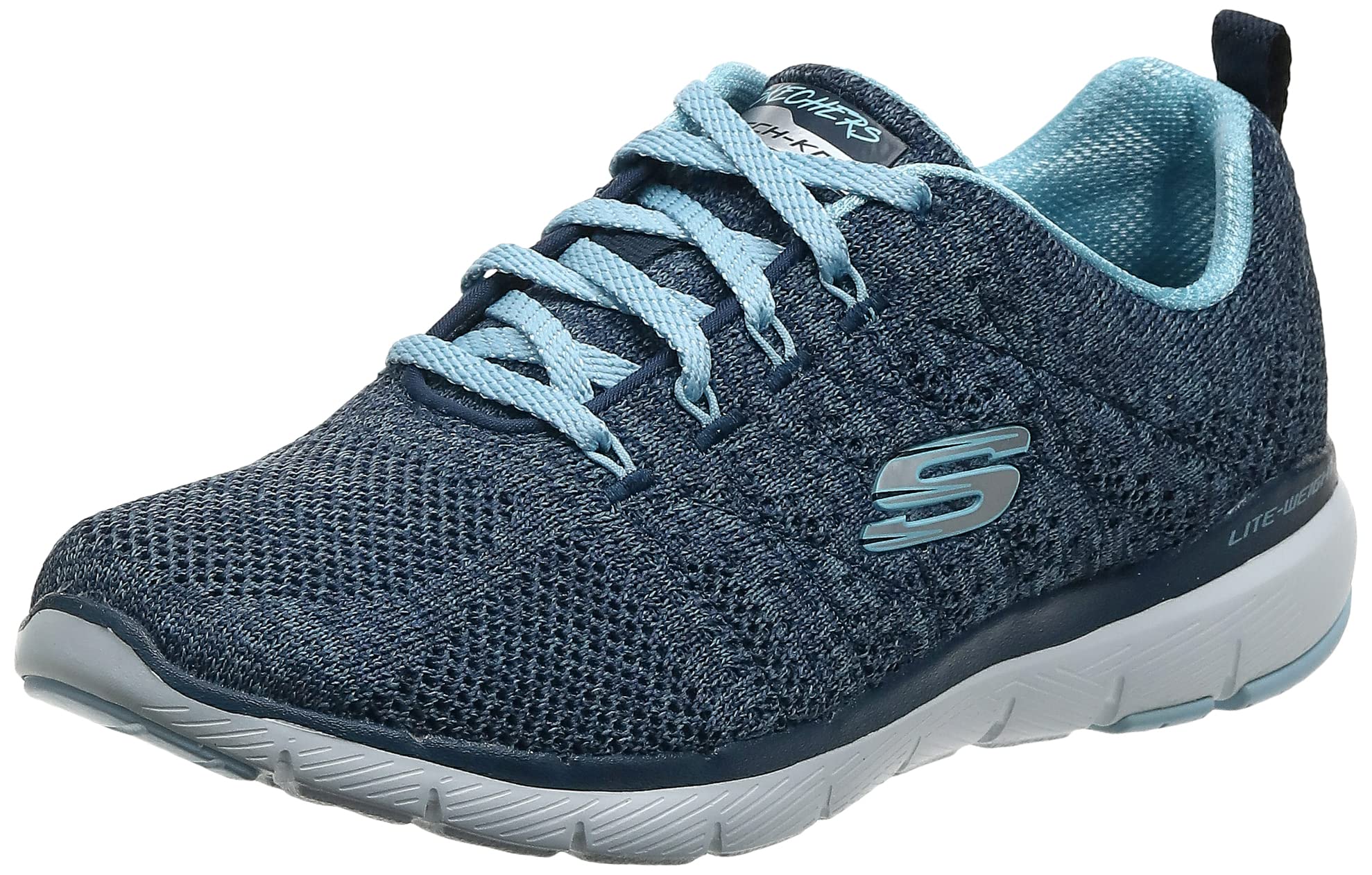 Skechers Womens Flex Appeal High Tides Trainers Desertcart