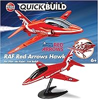 Vista 10 de Airfix Quickbuild BAe Hawk - Kit de modelo de avión, construcción rápida