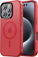 Vista 79 de Funda Magnética para iPhone Air Compatible con MagSafe Resistente a Caídas de 16 Pies Cubierta Trasera con Sensación de Piel Mate a Prueba de Golpes