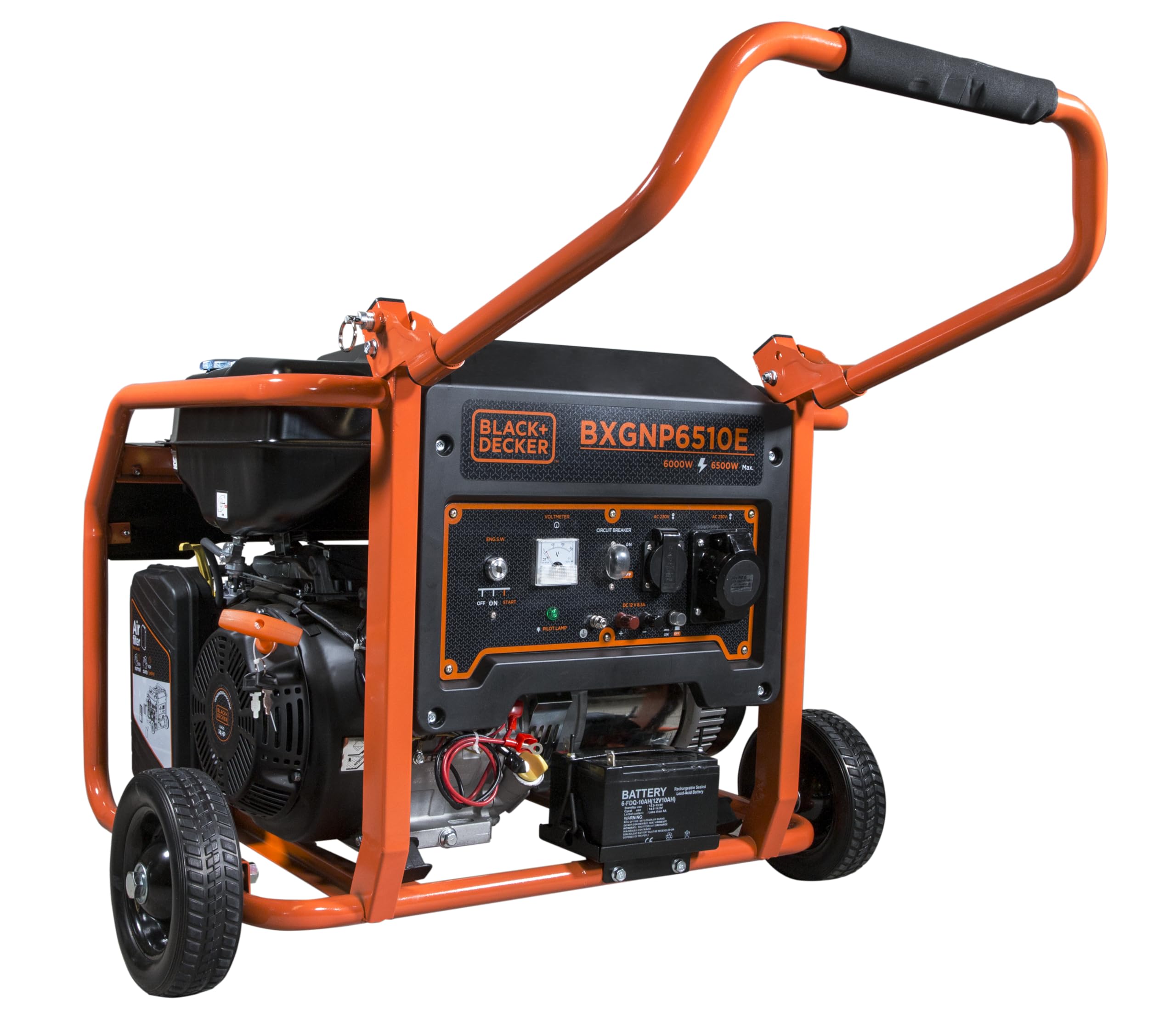 BLACK+DECKER Generador gasolina 6500W BXGNP6510E