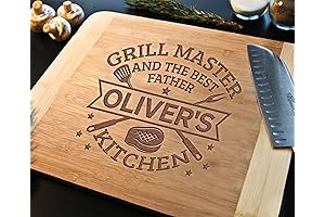 Engraved Cutting Board - A Timeless Gift for Dad