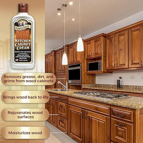 Miniatura 2 de PARKER  BAILEY Crema de armario de cocina  Limpiador de madera multisuperficie y pulido de muebles de limpieza de brillo rápido protector de