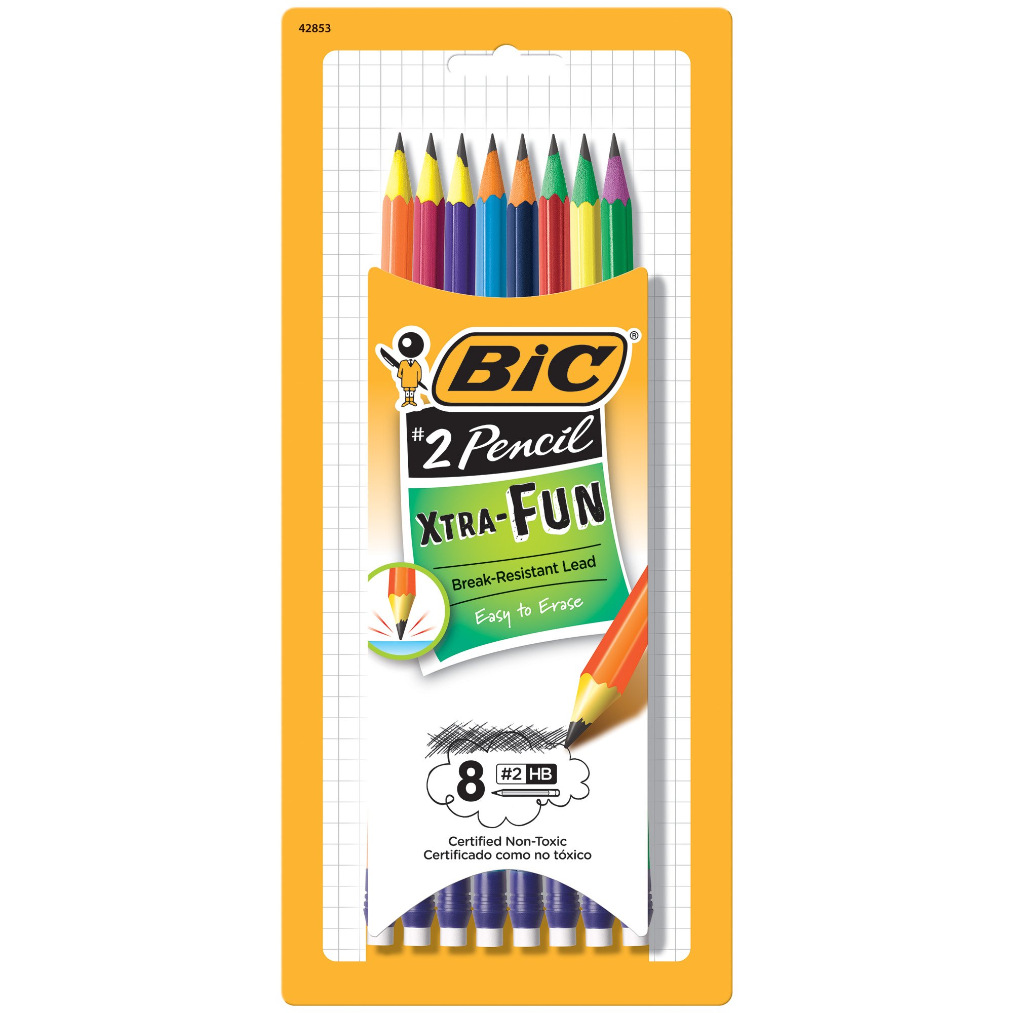 BICExtra-Fun #2 Pencils, Multi-Colour