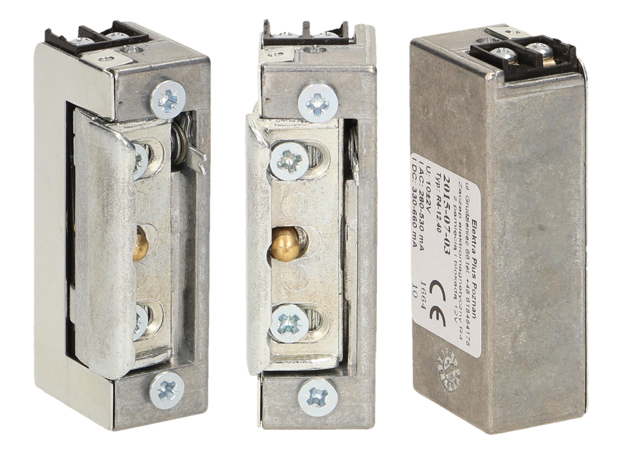 Gâche électrique R4 12V AC/DC basic Electrique 12V