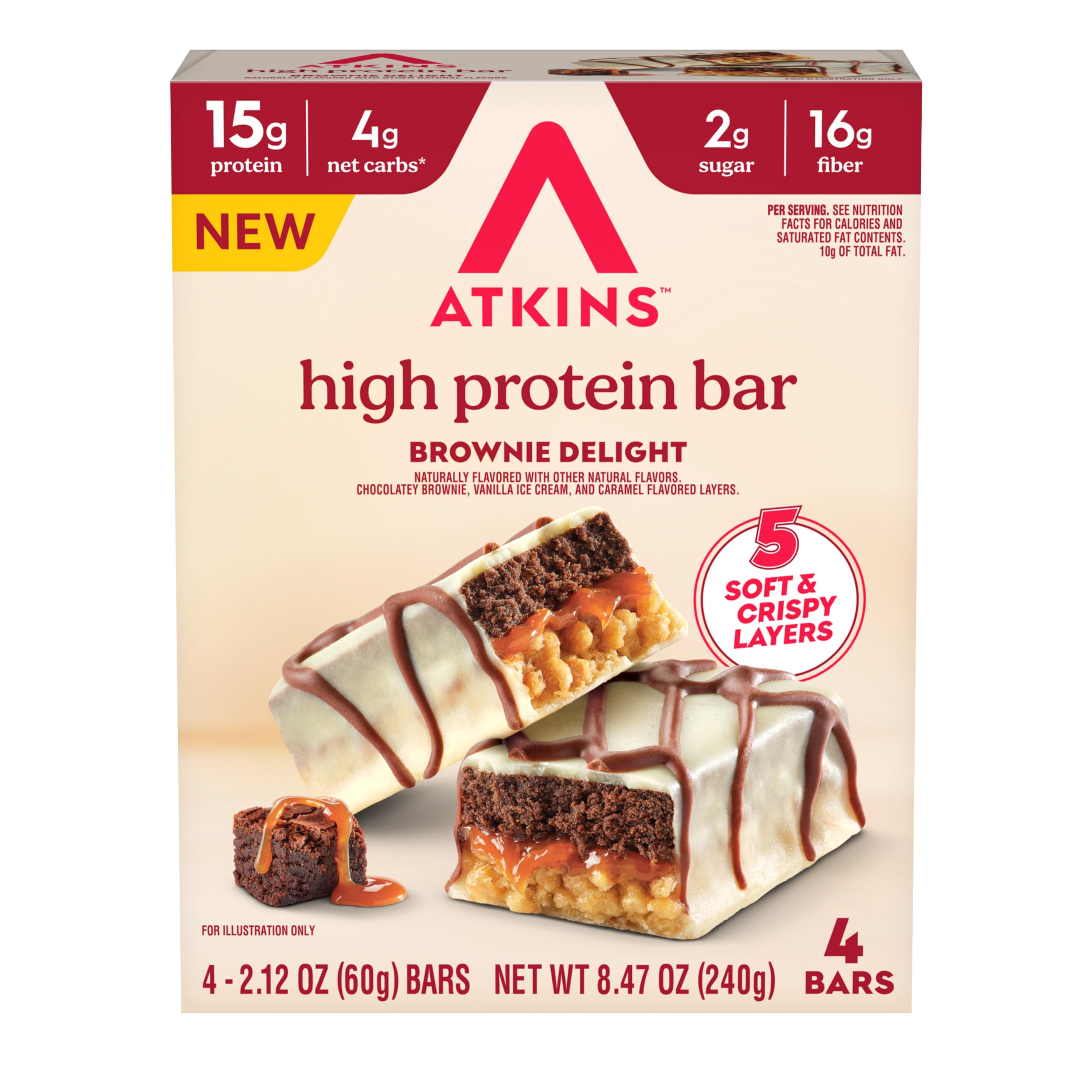 Atkins High Protein Bars