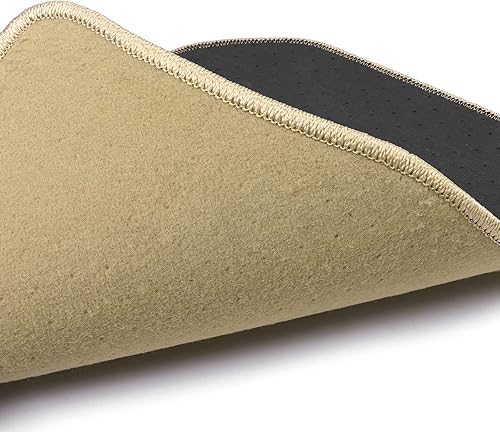 Miniatura 8 de IKON MOTORSPORTS, Alfombrillas compatibles con Kia Optima 2011-2015, ajuste de fábrica, de nailon, color beige, para la parte delantera y trasera, 4