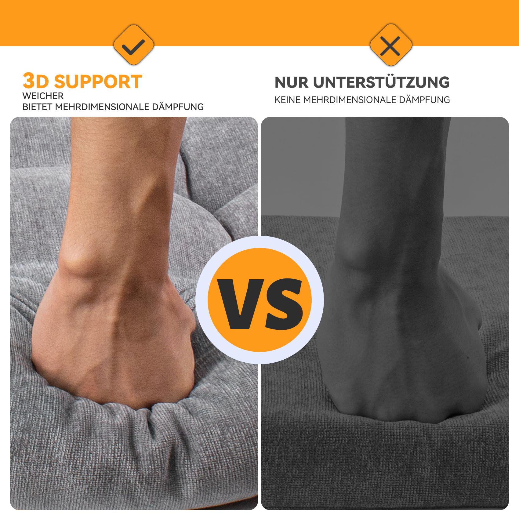 ROFIELTY Bankauflage nach Maß, Outdoor & Indoor | High Resilience Memory Foam, Anti-Rutsch, Sitzkissen, Sitzpolster, Bierbankauflagen