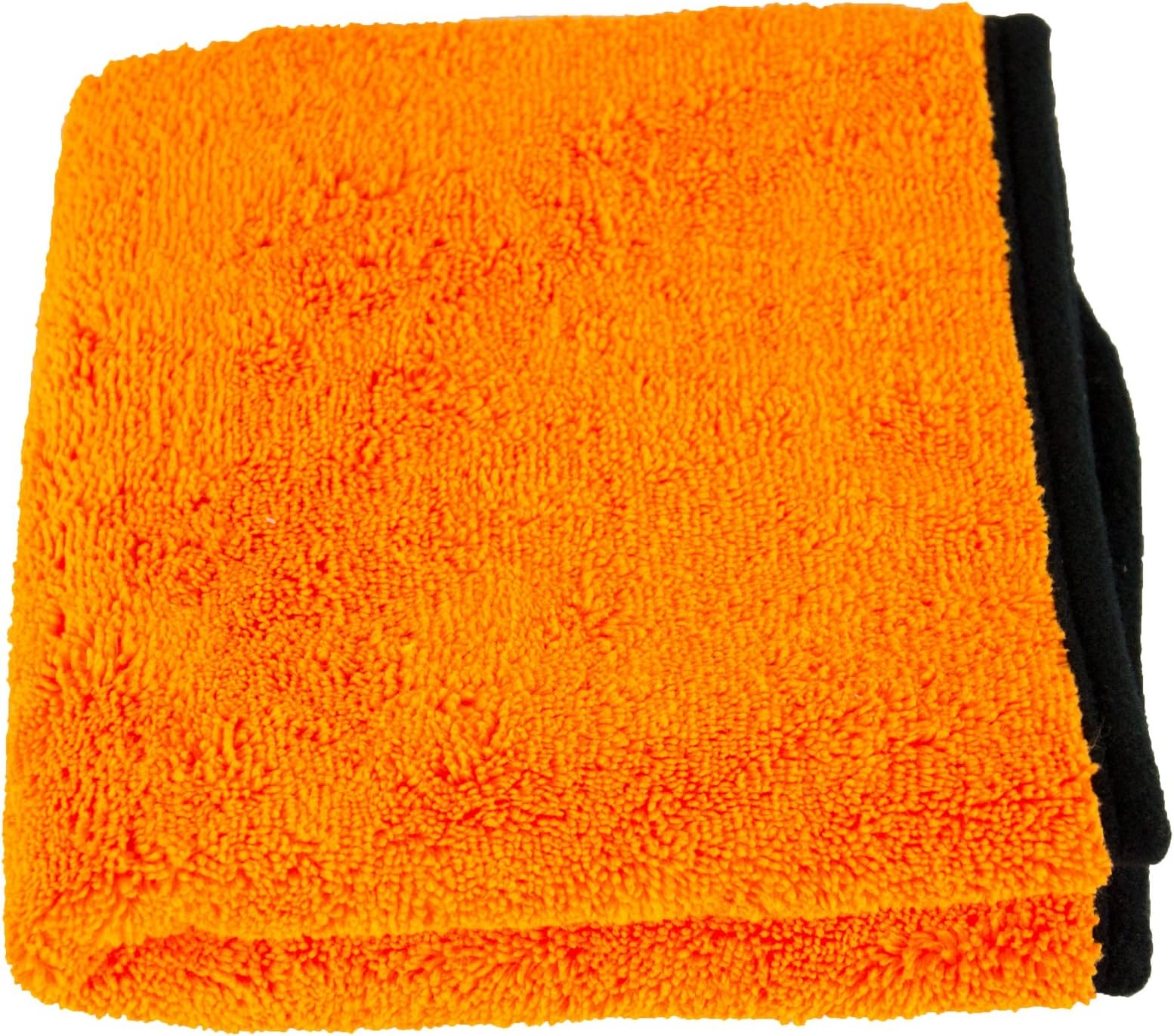 Liquid ElementsCar Drying Cloth Orange Baby 800 GSM 40 x 60 cm - Soft Microfibre Cloth for Car Care - Extremely Absorbent, Lint-Free & Gentle on Paint (Pack of 1)