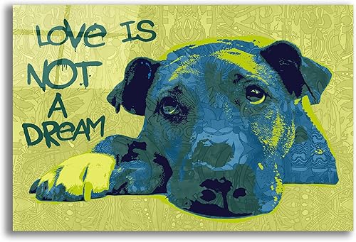 Epic Art 'Love Is Not A Dream' by Dean Russo, Acrylic Glass Wall Art, 16"x12"