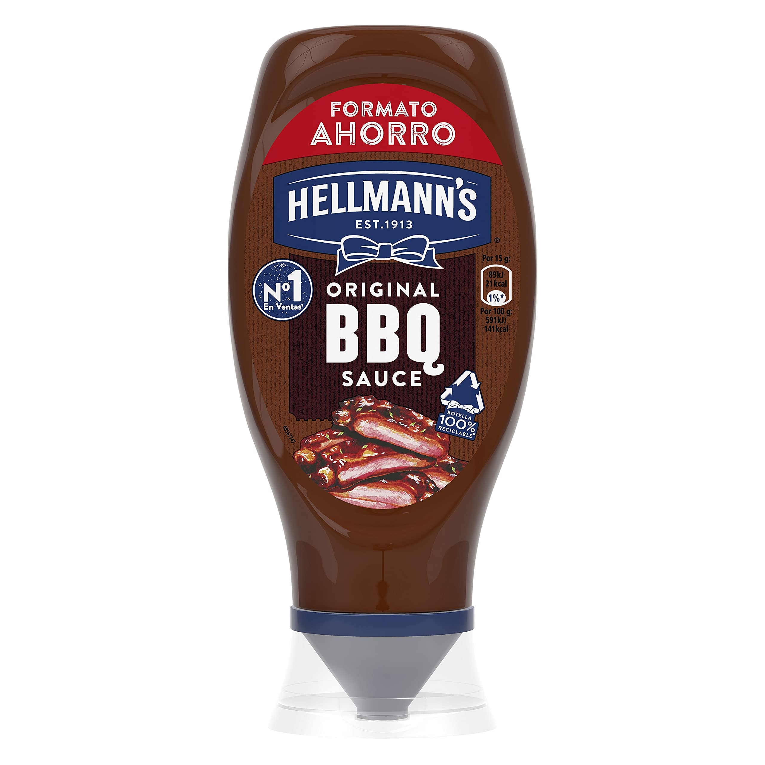 Hellmann's Salsa Barbacoa Bocabajo 430 ml