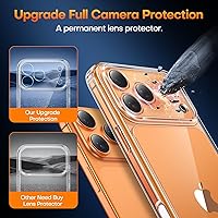 Vista 129 de TAURI Funda magnética 2 en 1 transparente para iPhone 14 Pro, compatible con Magsafe [no amarillenta] con protector de pantalla, protección de grado