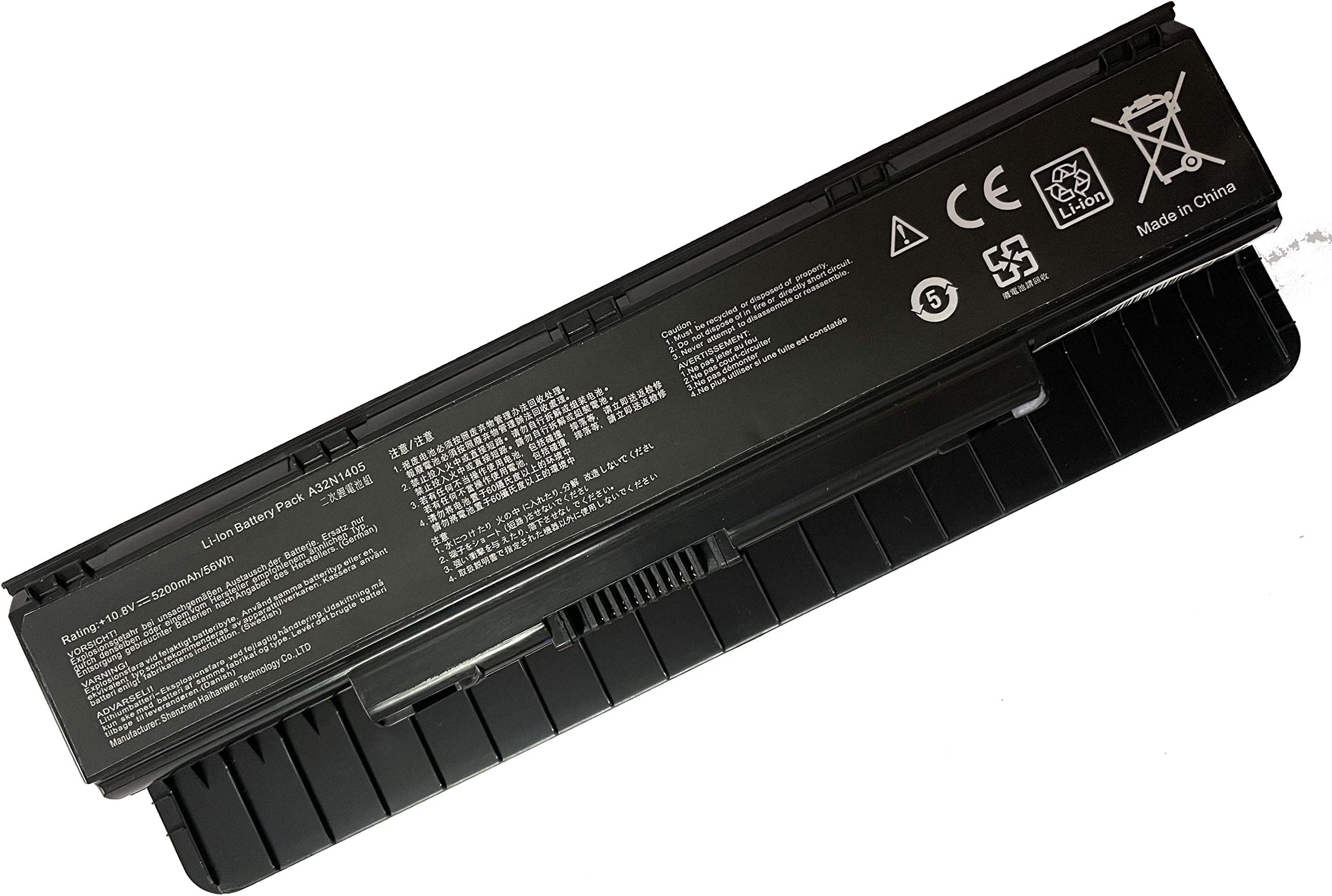- Laptop/Notebook Replace Battery for ROG G551 G551JK G551JM G58JK G58JM ROG G551J ROG G771 ROG G771JK ROG G771JM G771JW A32N1405 0B110-00300000