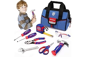 WORKPRO 9-Piece Real Hand Tool Kit: Empowering Young Builders