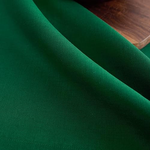 Vista 73 de Solino Home Camino de mesa de lino – 14 x 90 pulgadas, lino europeo, beige – Fete, hecho a mano con tela de lino 100% puro