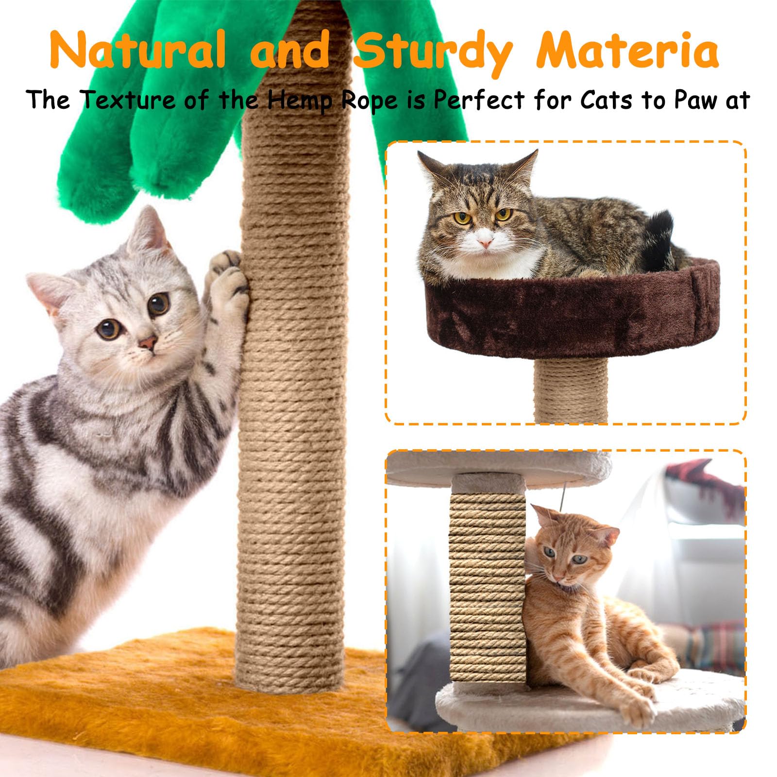 Cat Tree Rope Texture Snapklik.com : Jute Rope For Cat Scratch Post 1/4
