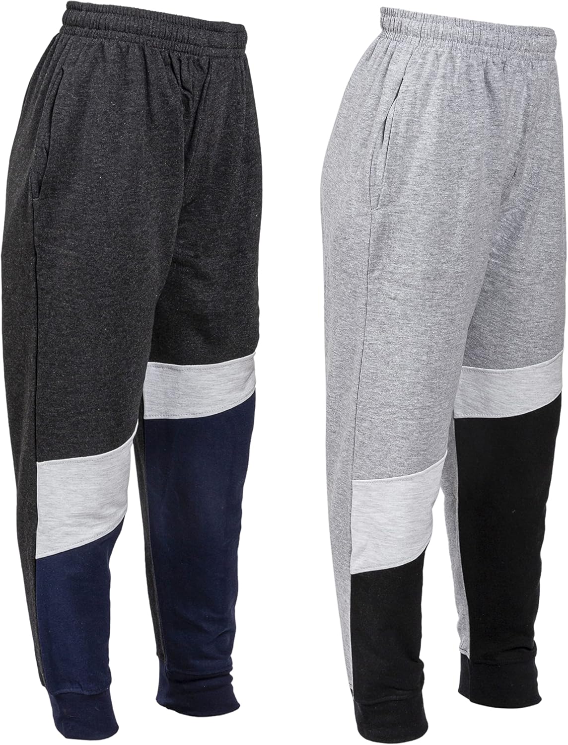 chopper club Boys Track Pants Cotton Joggers Pack of 2 chopper club Boys Track Pants Cotton Joggers Pack of 2