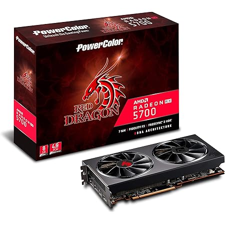 PowerColor Red Dragon Radeon RX 5700 8GB GDDR6 Graphics Card