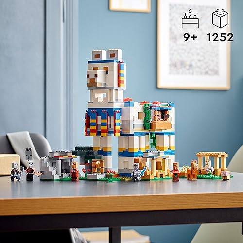 Miniatura 8 de LEGO Minecraft The Llama Village 21188 - Juego de juguetes de construcción para niños niñas y niños a partir de 9 años 1252 piezas
