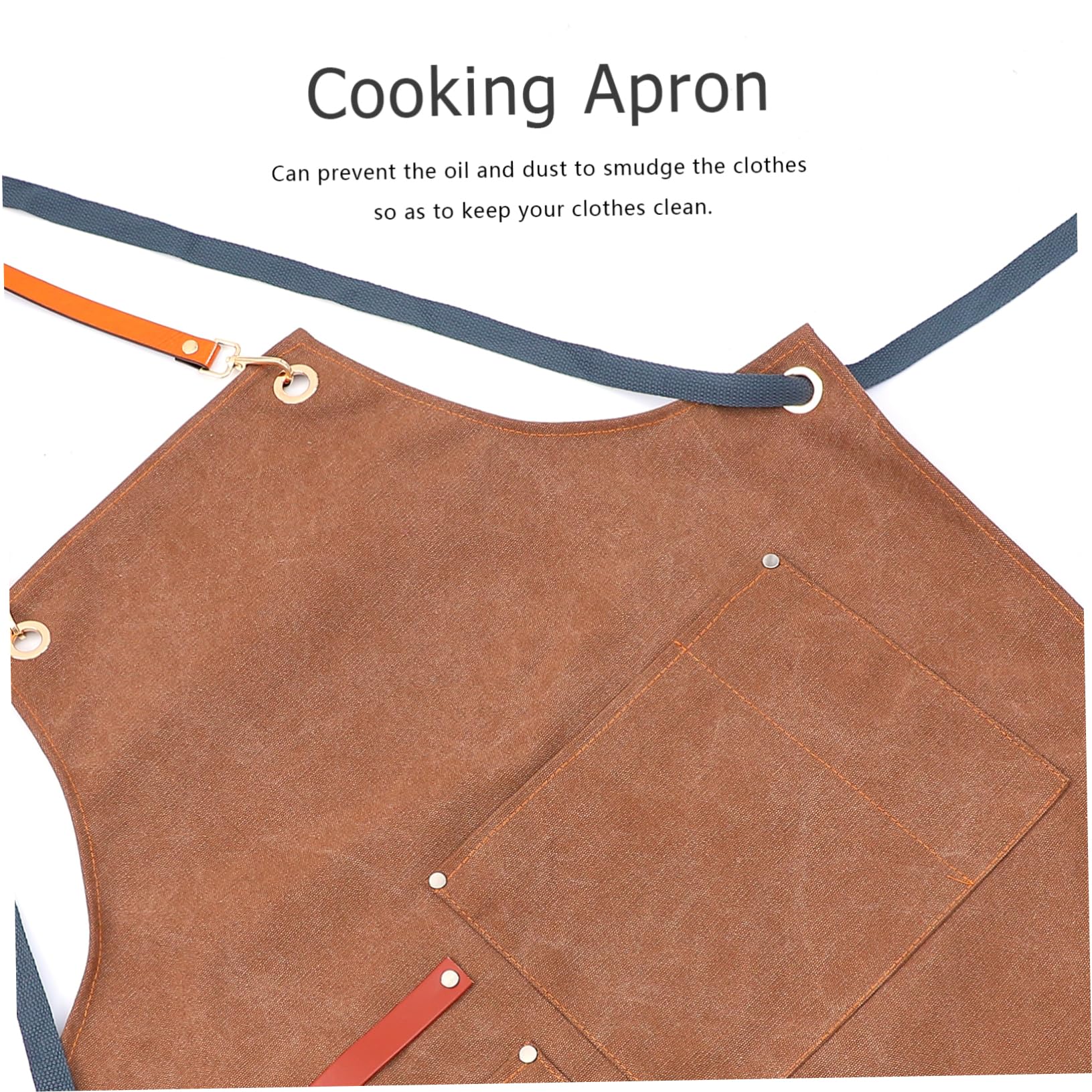 VINTORKY 1pc Hairdressing Overalls Hair Salon Cut Smock Hairdressing Barber Smock Hair Stylist Apron Waiter Apron Unisex Apron Party Bbq Aprons Salon Apron Neck Strap