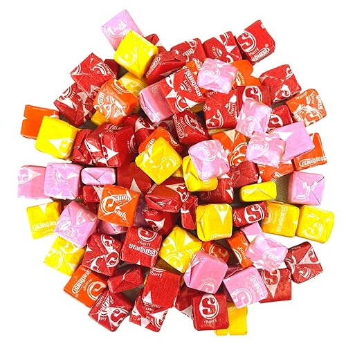 Starburst Original Fruit Chews - Paquete de 16 onzas resellable de caramelo a granel de cuatro sabores 1 libra