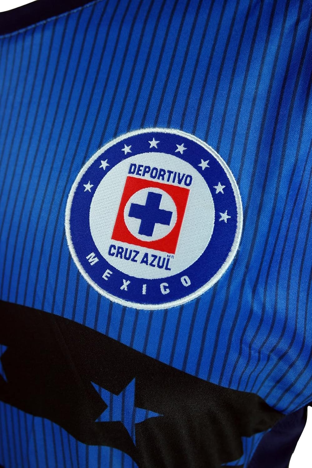 Icon Sports Men Cruz Azul Exclusive Poly Shirt Soccer Soccer T-Shirt - Woven Patch