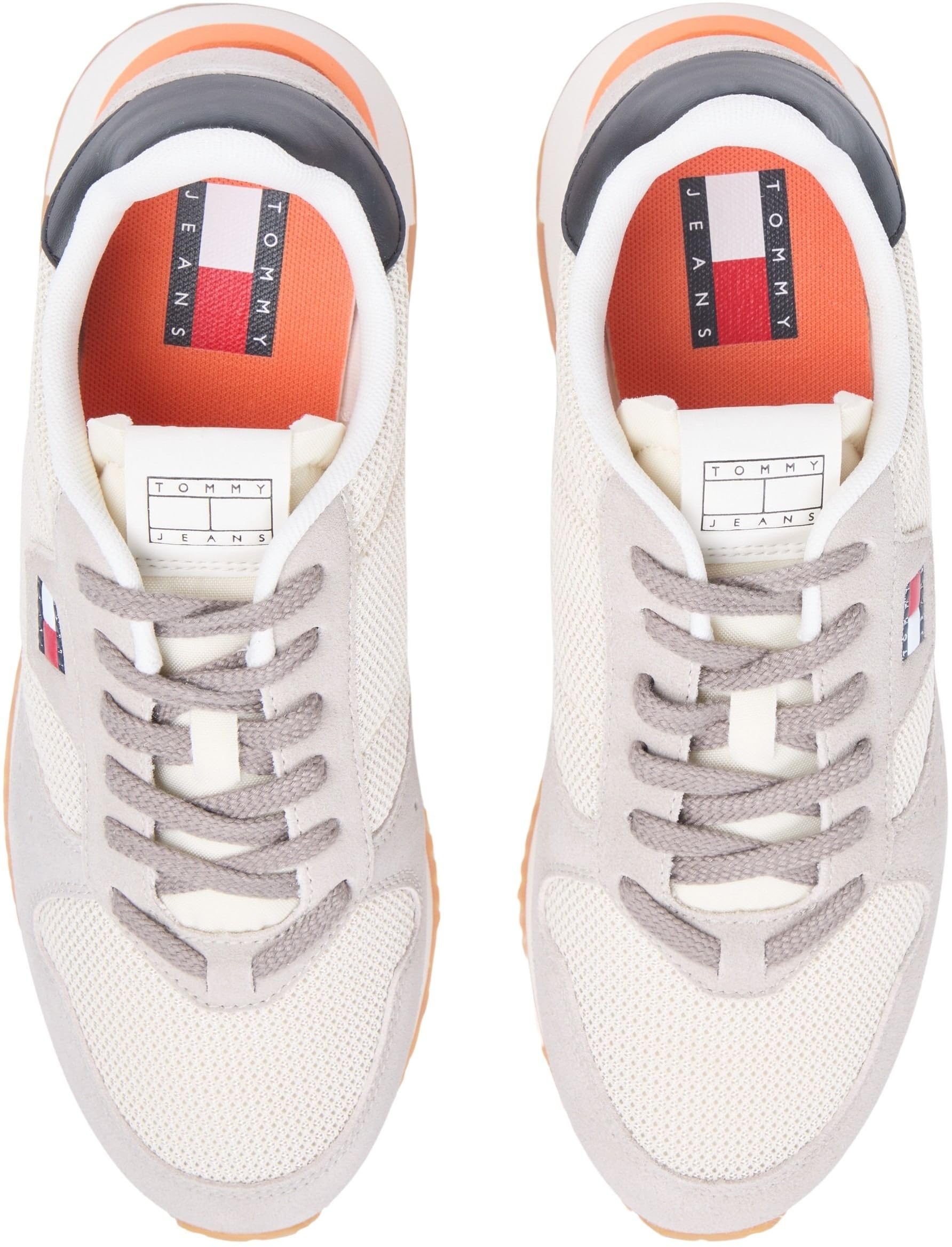 Tommy Jeans Tjm Eva Runner Leather Em0em01690 Basso TopUomo