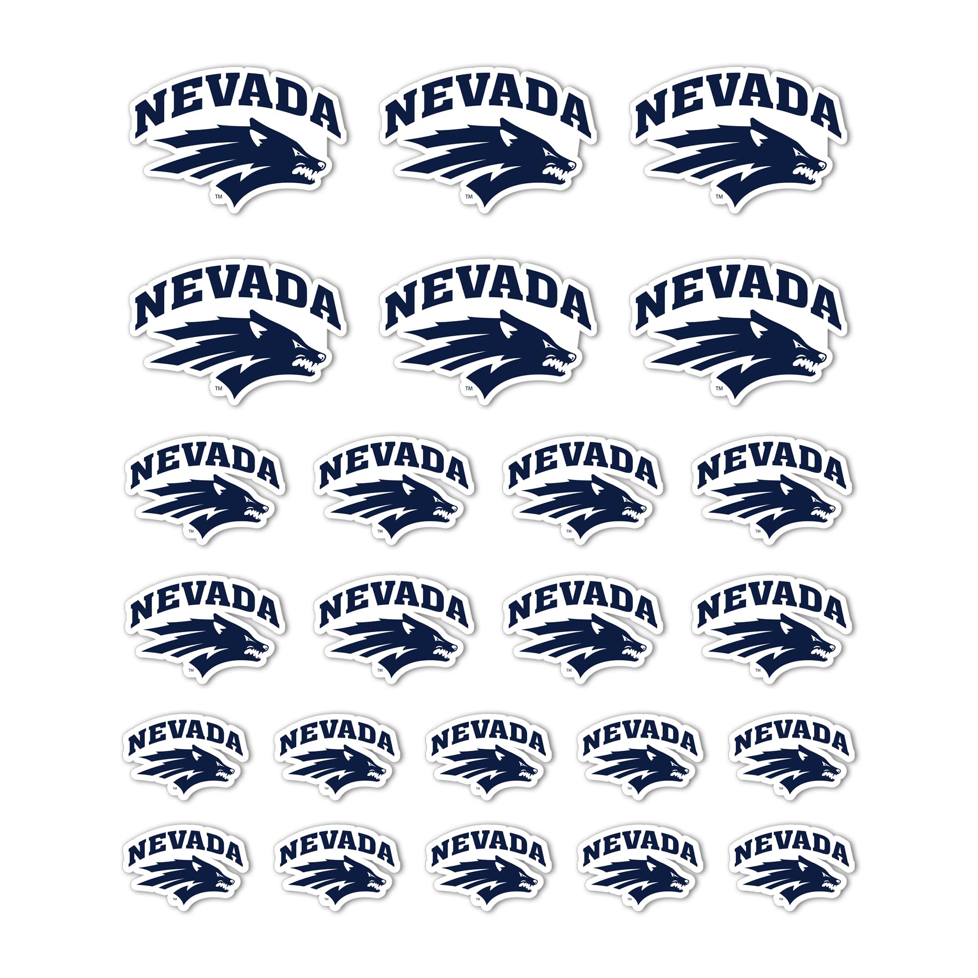 Calcomanía de vinilo para portátil Nevada Reno sin burbujas que cubre arañazos con 2 logos