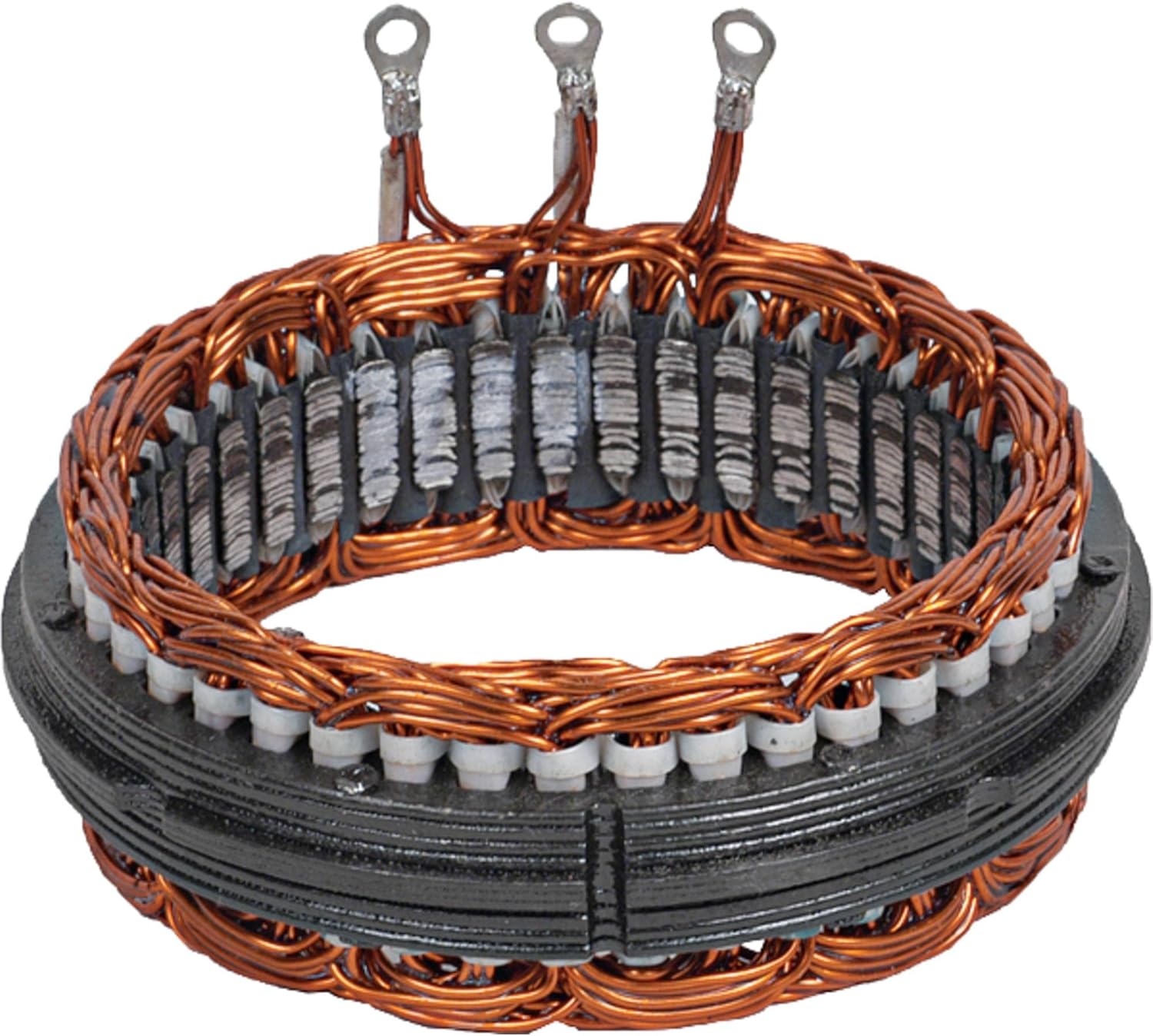 340-12031 Stator Compatible With/Replacement For J&n Electrical Products 340-12031R 12V 95 Low Amps, 105 High Amps, 4.130" Lam Stack Id, 5.539" Lam Stack Od
