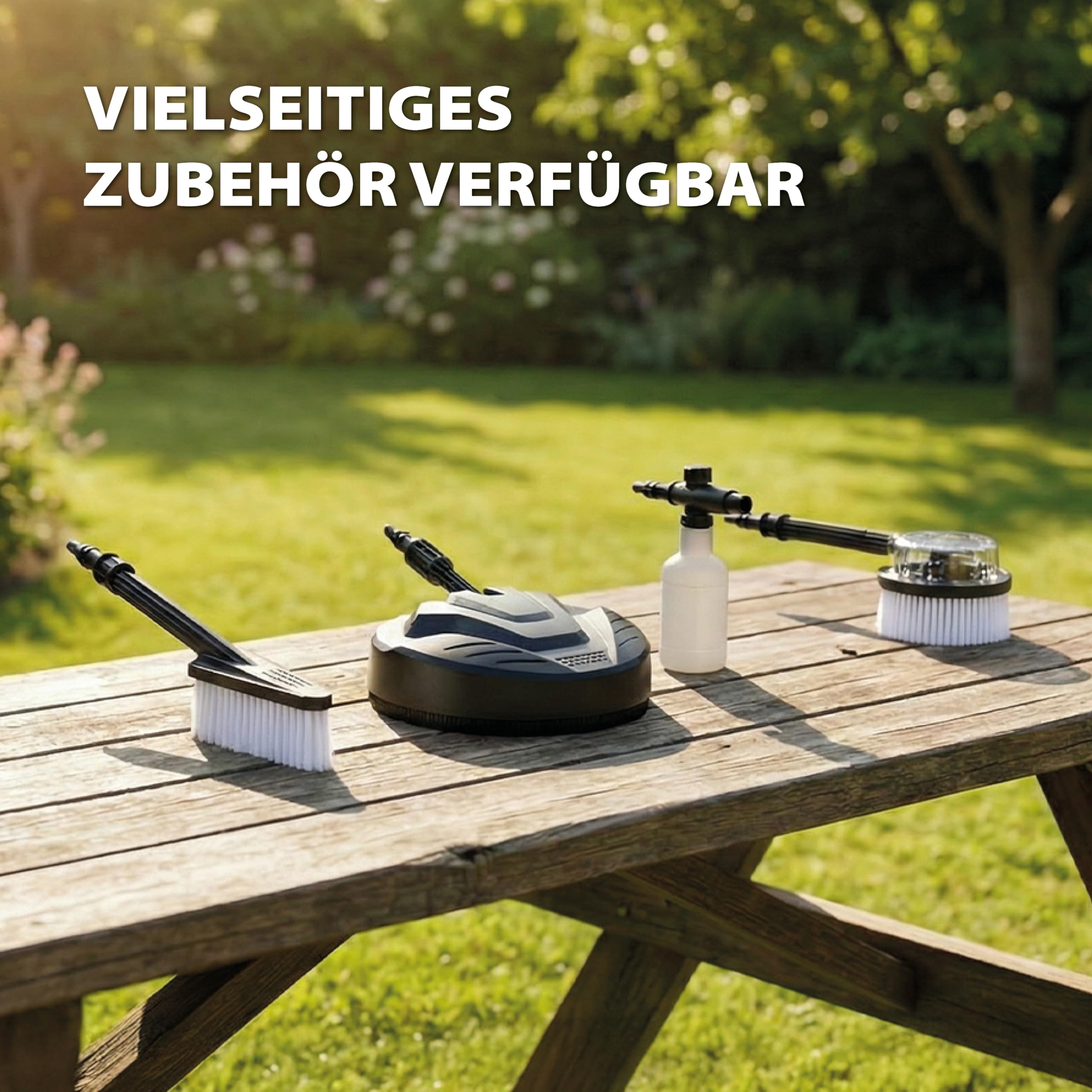 WAGNER AQUASTORM Advanced - Effizienter Hochdruckreiniger für eine schnelle und kraftvolle Reinigung, inkl. Standard- und Turbo-Düse