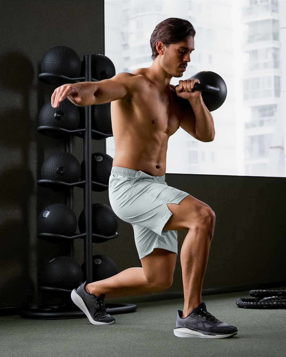 G Gradual Men's Athletic Running Shorts with Pockets Lightweight Quick Dry 5"/ 7"/ 9" Basketball Workout Gym Shorts for Men - Image 3