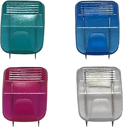 Tetra-Teknica CWC-1053 - Ganchos para panel de división de tela para cubículos, 24 unidades, colores surtidos