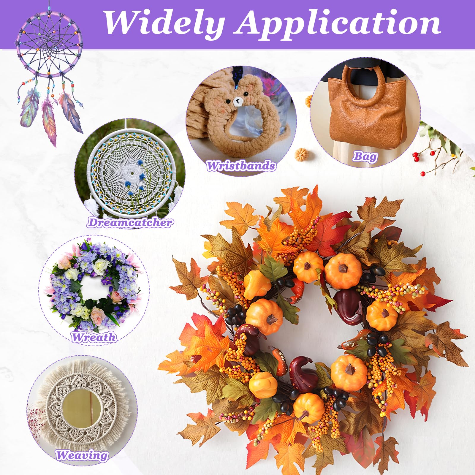 10 Pièces Cercle Attrape Reve 10cm Anneaux Attrape-Rêves En Métal