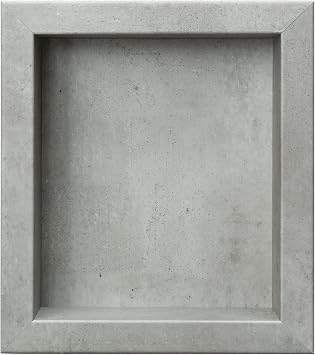 Palisade 17.5 in x 15.5 in Vinyl Shower Niche Frost Nickel