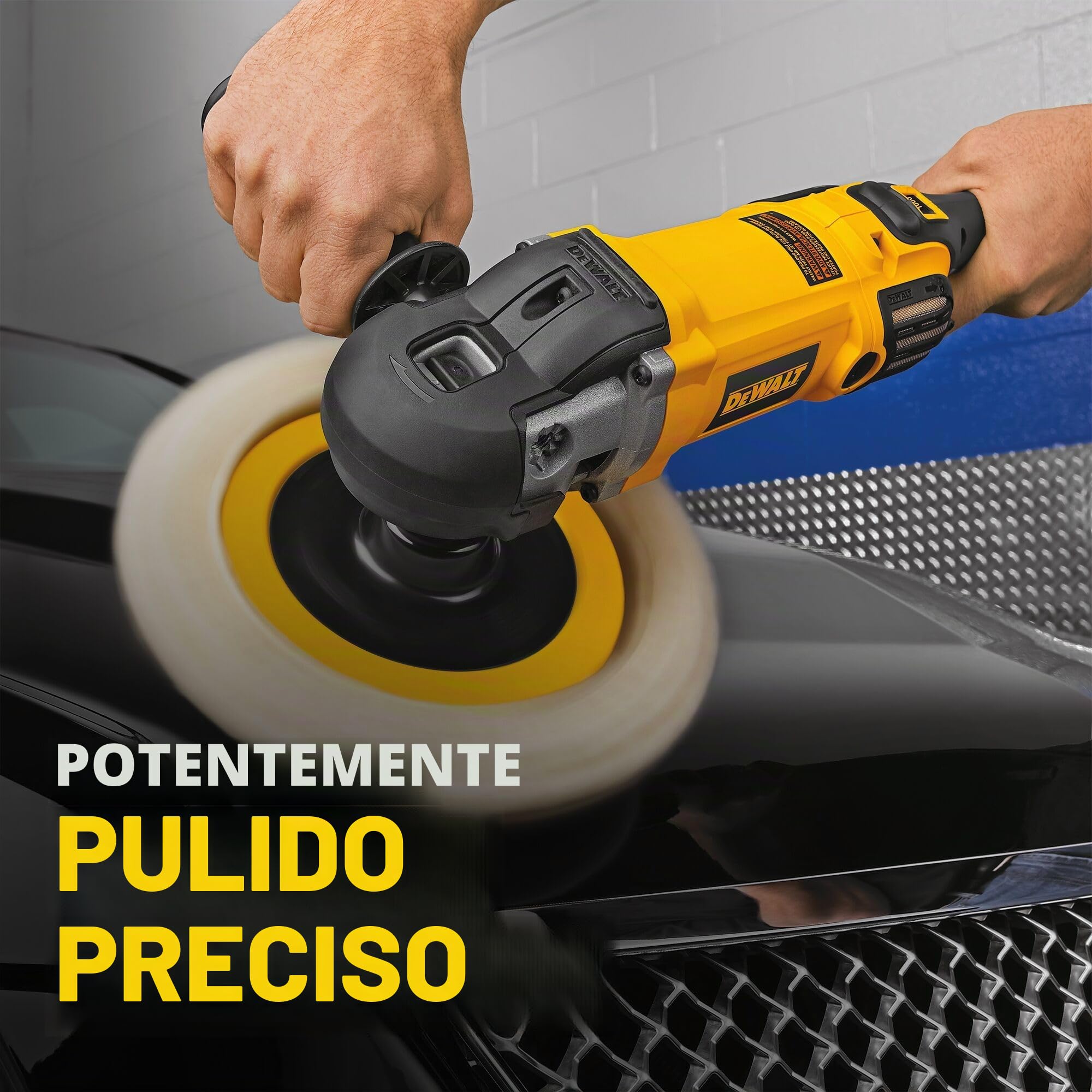 DEWALT DWP849X 7-Inch/9-Inch Variable Speed Polisher with Soft Start