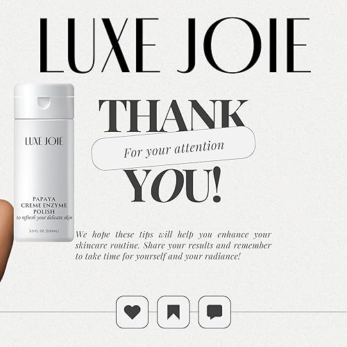 Miniatura 8 de Polaco de enzima de crema de papaya, microdermoabrasión avanzada para cuerpo y cara, exfoliante facial, manos, cuello y escote, cuidado de la piel
