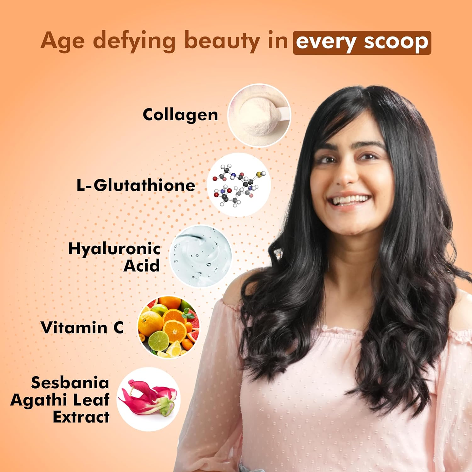 FYTIKA HEALTHCARE PRODUCTS Let It Glow Marine Collagen Supplement for Men & Women|L- Glutathione, Vitamin C|Promotes Healthy Skin, Hairs and Nails (Orange, Pack of 1, powder, 1 count, 25 Servings) FYTIKA HEALTHCARE PRODUCTS Let It Glow Marine Collagen Supplement for Men & Women|L- Glutathione, Vitamin C|Promotes Healthy Skin, Hairs and Nails (Orange, Pack of 1, powder, 1 count, 25 Servings)