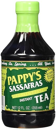 Pappys Sassafras concentrado de té instantáneo 12 oz