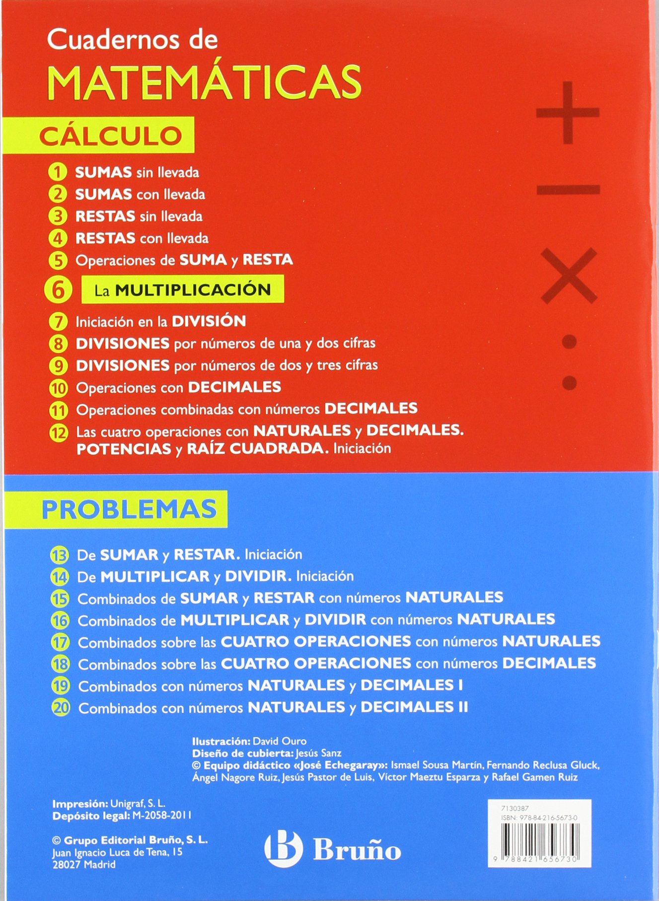 6 La multiplicación