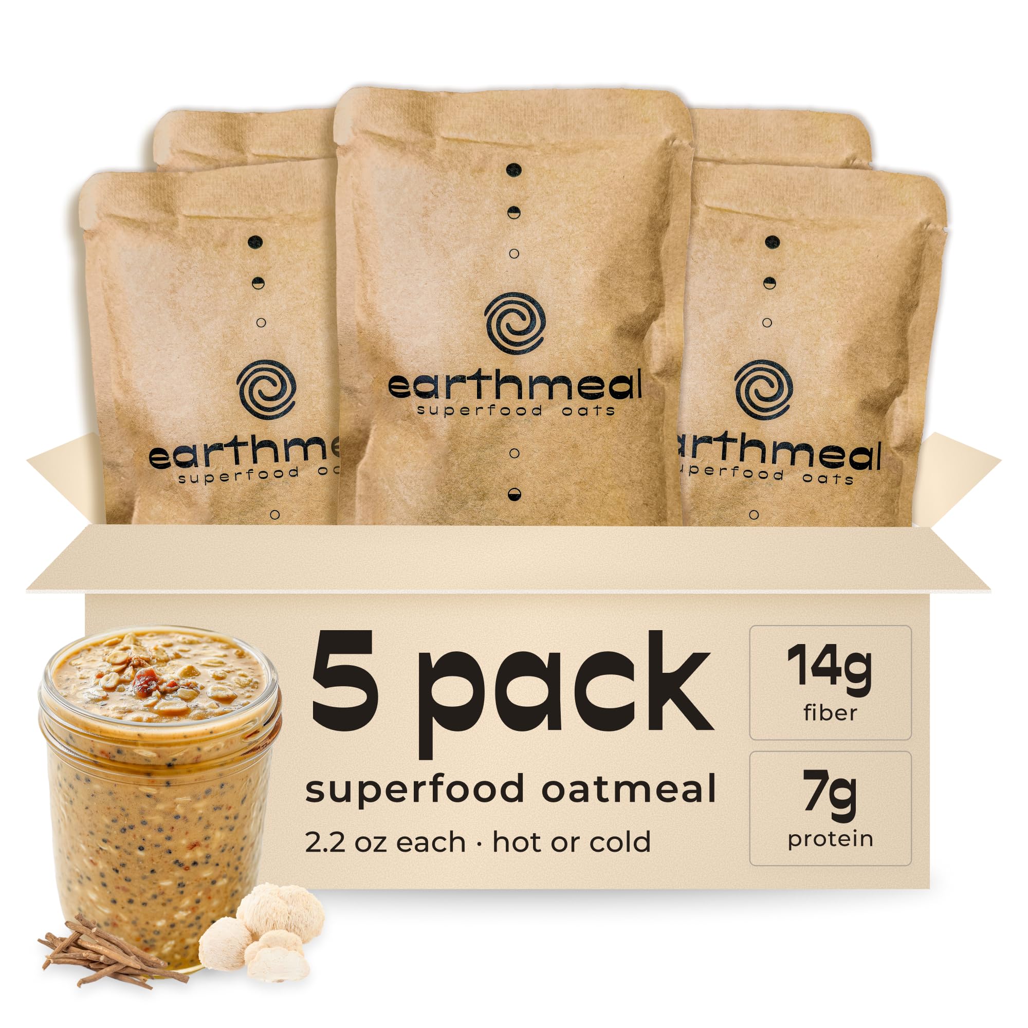 Amazon.com: Superfood Oats - 20+ Superfoods + 14 Grams of Fiber