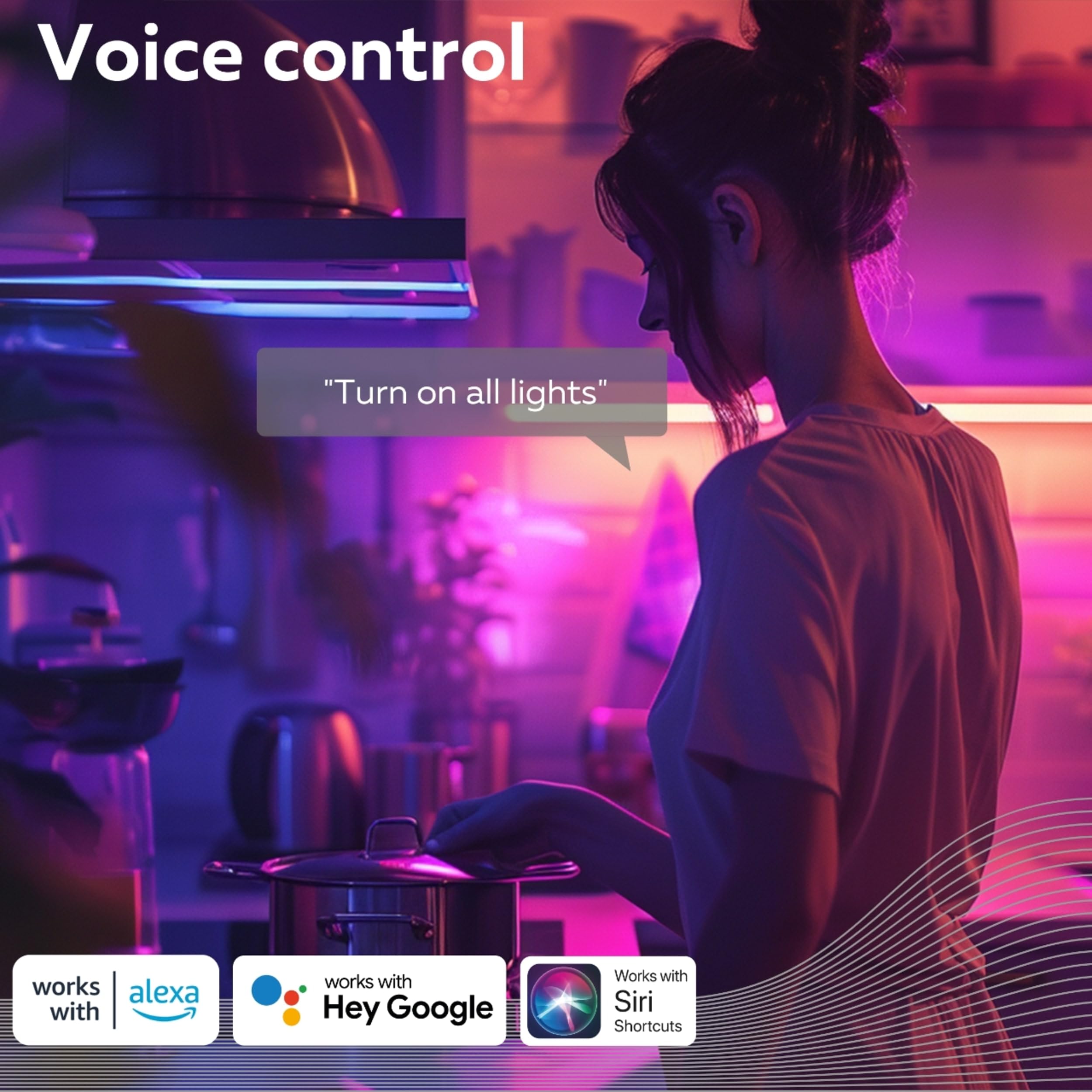 CALEX Smart LED Pendelleuchte, GU10, 5-flammig, höhenverstellbar, RGB-Farben & kalt- bis warmweiß Licht, dimmbar, WLAN App- & Sprachsteuerung, Matt Schwarz