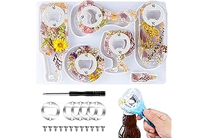 LET'S RESIN Bottle Opener Resin Molds: Open Bottles with Artistic Flair